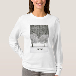 Camiseta Paisagem coberto de neve