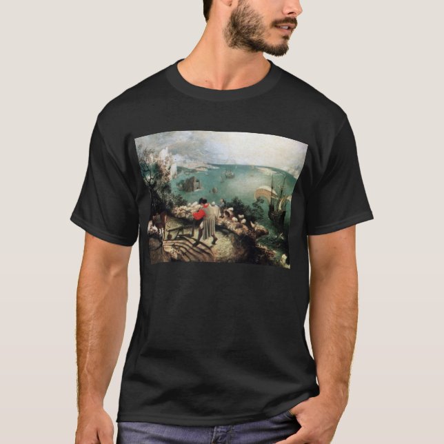 Camiseta Paisagem com a queda de Ícaro - 1558 (Frente)