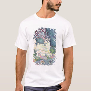 Camiseta Paisagem com cabras, 1895