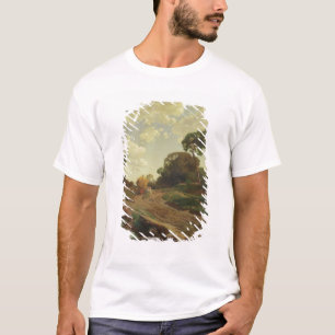 Camiseta Paisagem com Haywagon, c.1858