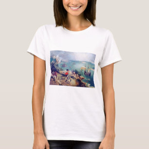 Camiseta Paisagem com queda de Ícaro, Pieter Bruegel