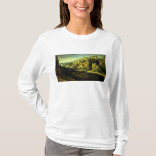 Camiseta Paisagem com um ataque de surpresa, c.1585 da