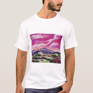 Camiseta Paisagem da Califórnia por Nefertara