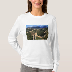 Camiseta Paisagem da Grande Muralha, Jinshanling, China