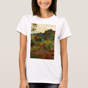 Camiseta Paisagem da Martinica de Paul Gauguin (1887)
