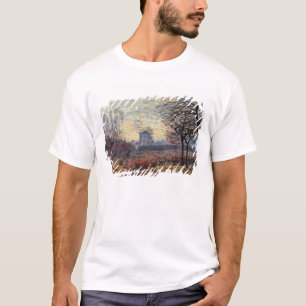 Camiseta Paisagem de Alfred Sisley perto de Louveciennes