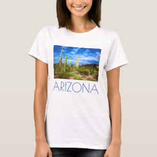 Camiseta Paisagem de cacto do deserto, Arizona