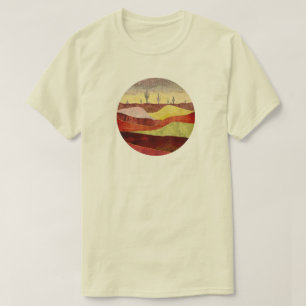 Camiseta Paisagem de Cactos do Deserto