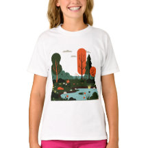 Paisagem de estilo minimalista