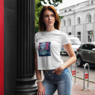 Camiseta Paisagem de Fantasia da Floresta