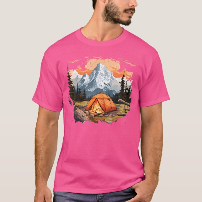 Camiseta Paisagem de Hiperligação (Frente)