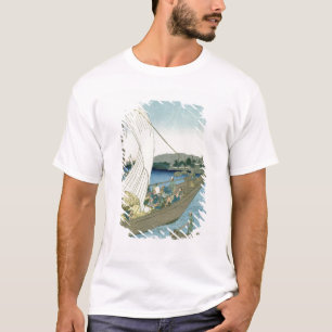 Camiseta Paisagem de Kuwana, 'de 53 vistas famosas