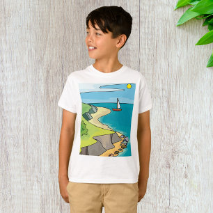 Camiseta Paisagem de navegação