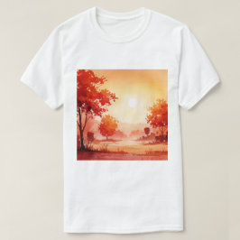 Camiseta Paisagem de outono