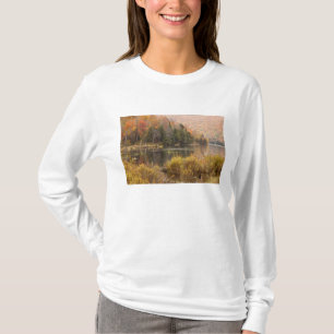 Camiseta Paisagem de outono com lago, Vermont, EUA 3