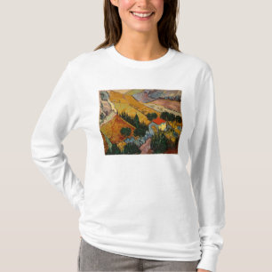 Camiseta Paisagem de Vincent van Gogh   com casa &