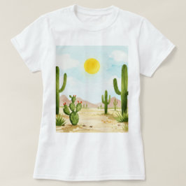 Camiseta Paisagem desértica