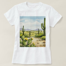 Camiseta Paisagem desértica