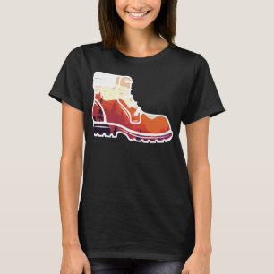 Camiseta Paisagem do Calçado de Rota Retroativa - Selvagem