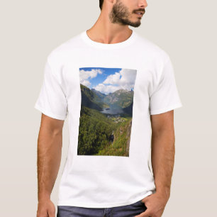 Camiseta Paisagem do fiorde de Geiranger, Noruega
