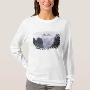 Camiseta Paisagem do Monte Huangshan (Montanha Amarela) em