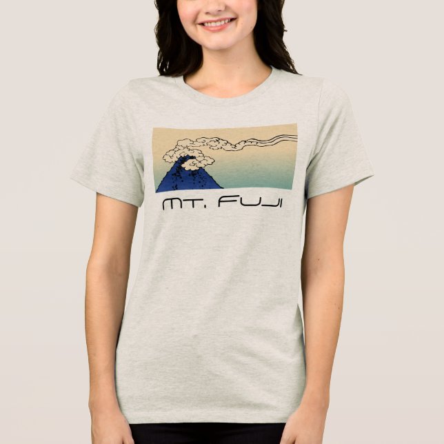 Camiseta Paisagem do Mt. Fuji  (Frente)