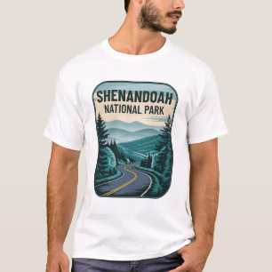 Camiseta Paisagem do Parque Nacional de Shenandoah