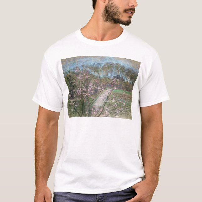 Camiseta Paisagem do primavera (Frente)