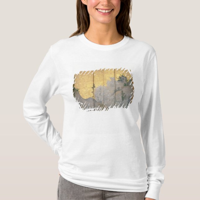 Camiseta Paisagem do primavera (Frente)