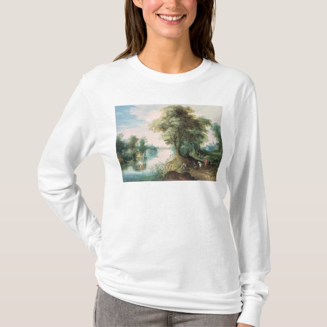Camiseta Paisagem do rio (Frente)