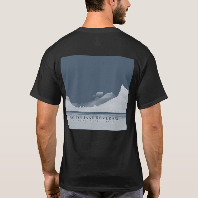 Camiseta paisagem do rio de janeiro (Verso)