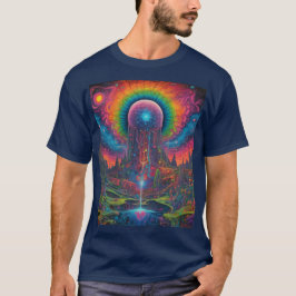 Camiseta Paisagem do Sonho Psicodélico