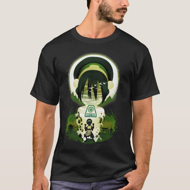 Camiseta Paisagem do terraço (Frente)