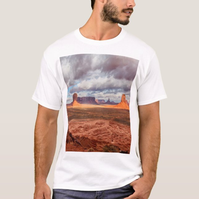 Camiseta Paisagem do vale do monumento, AZ (Frente)