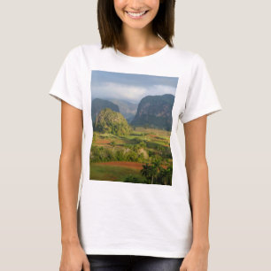 Camiseta Paisagem do Vale Panorâmico, Cuba