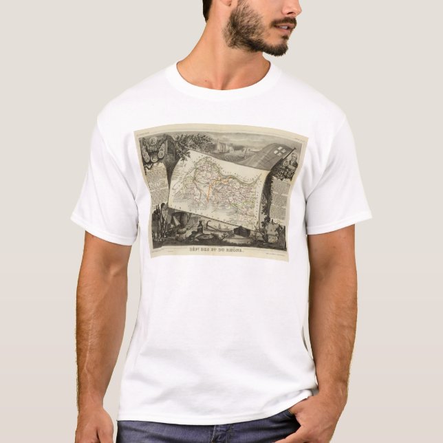 Camiseta Paisagem e cidades (Frente)