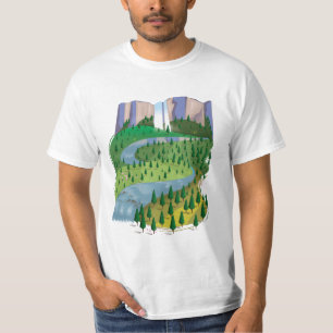 Camiseta Paisagem em Cascata