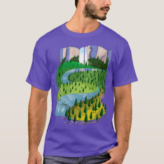 Camiseta Paisagem em Cascata
