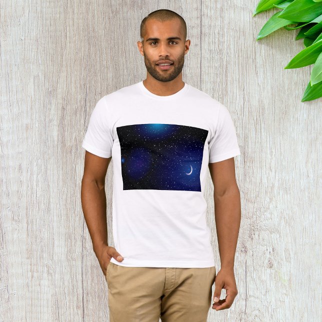 Camiseta Paisagem Espacial Stella Mens T-Shirt (Criador carregado)