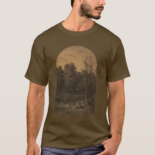Camiseta Paisagem Florestal (Frente)