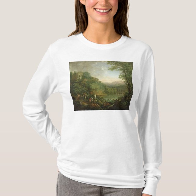 Camiseta Paisagem ideal, 1776 (Frente)