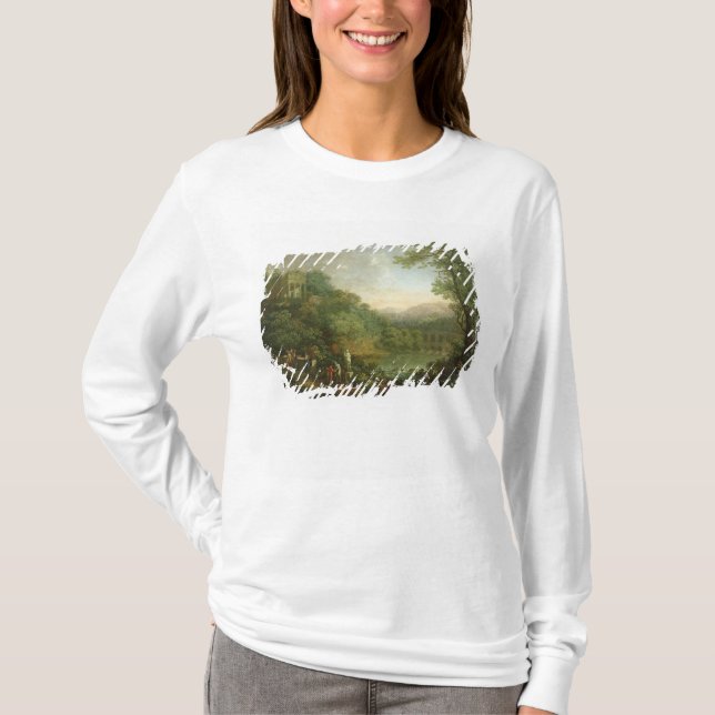 Camiseta Paisagem ideal, 1776 (Frente)