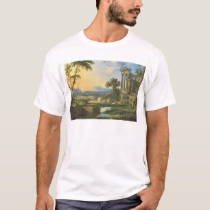 Camiseta Paisagem italiana com ruínas