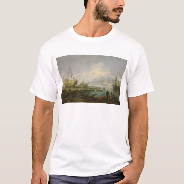 Camiseta Paisagem litoral (Frente)
