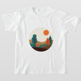 Camiseta Paisagem minimalista