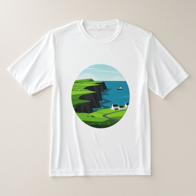 Camiseta Paisagem na Irlanda (Postura )