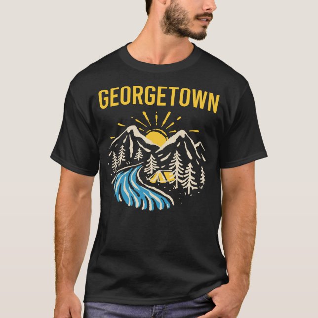 Camiseta Paisagem Natural Georgetown (Frente)