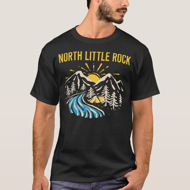 Camiseta Paisagem natural North Little Rock (Frente)