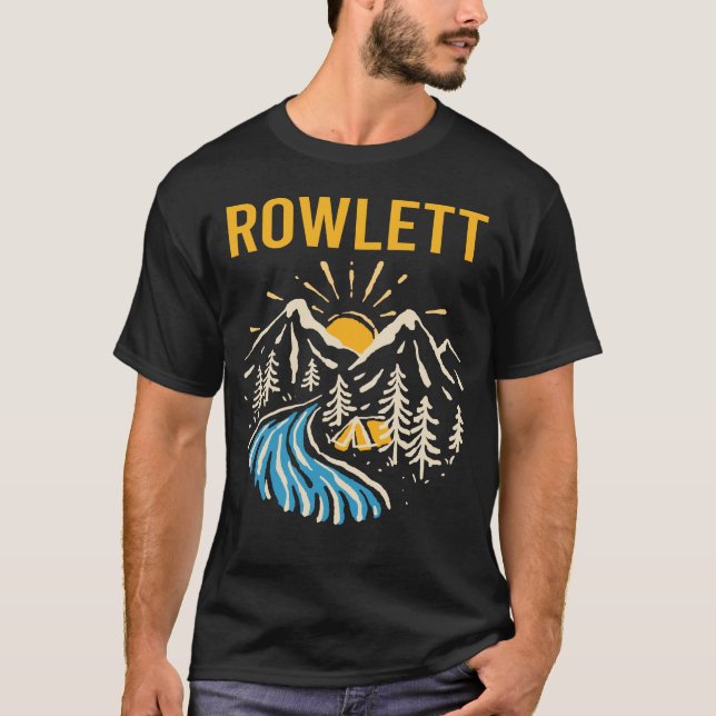 Camiseta Paisagem Natural Rowlett (Frente)
