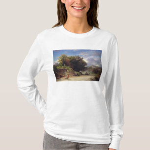 Camiseta Paisagem nos subúrbios de Roma, 1853